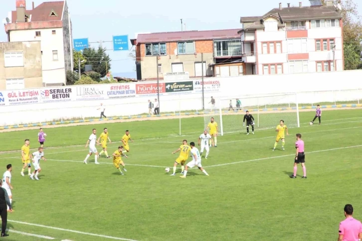 TFF 3. Lig: Fatsa Belediyespor: 1 - B&uuml;y&uuml;k&ccedil;ekmece Tepecikspor : 0
