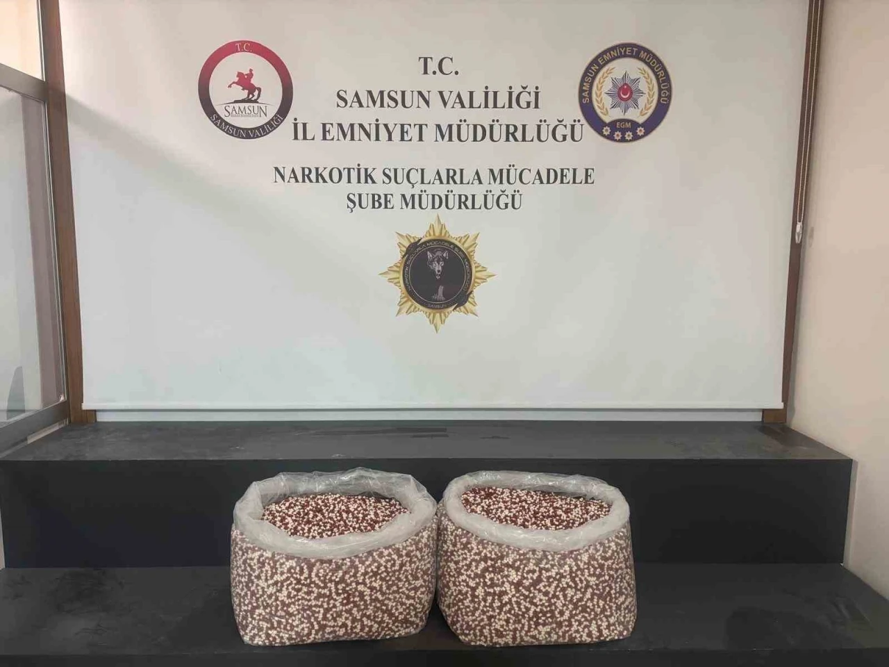 Tırın yatak b&ouml;l&uuml;m&uuml;nde 129 bin 500 uyuşturucu hap ele ge&ccedil;ti
