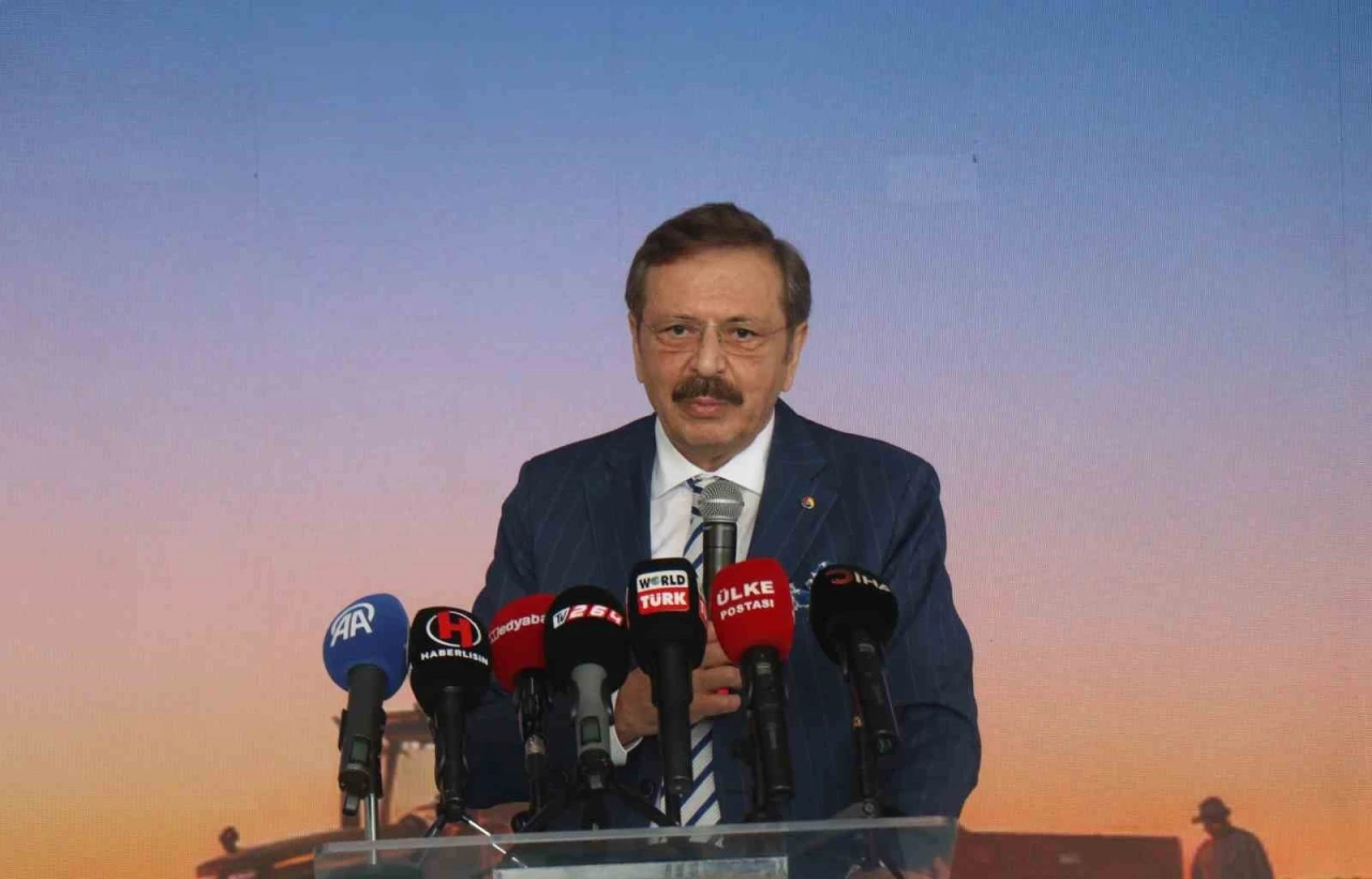 TOBB Başkanı Hisarcıklıoğlu: "D&uuml;nyada kim lider olacak derseniz, d&uuml;nyayı doyuranlar lider olacak"
