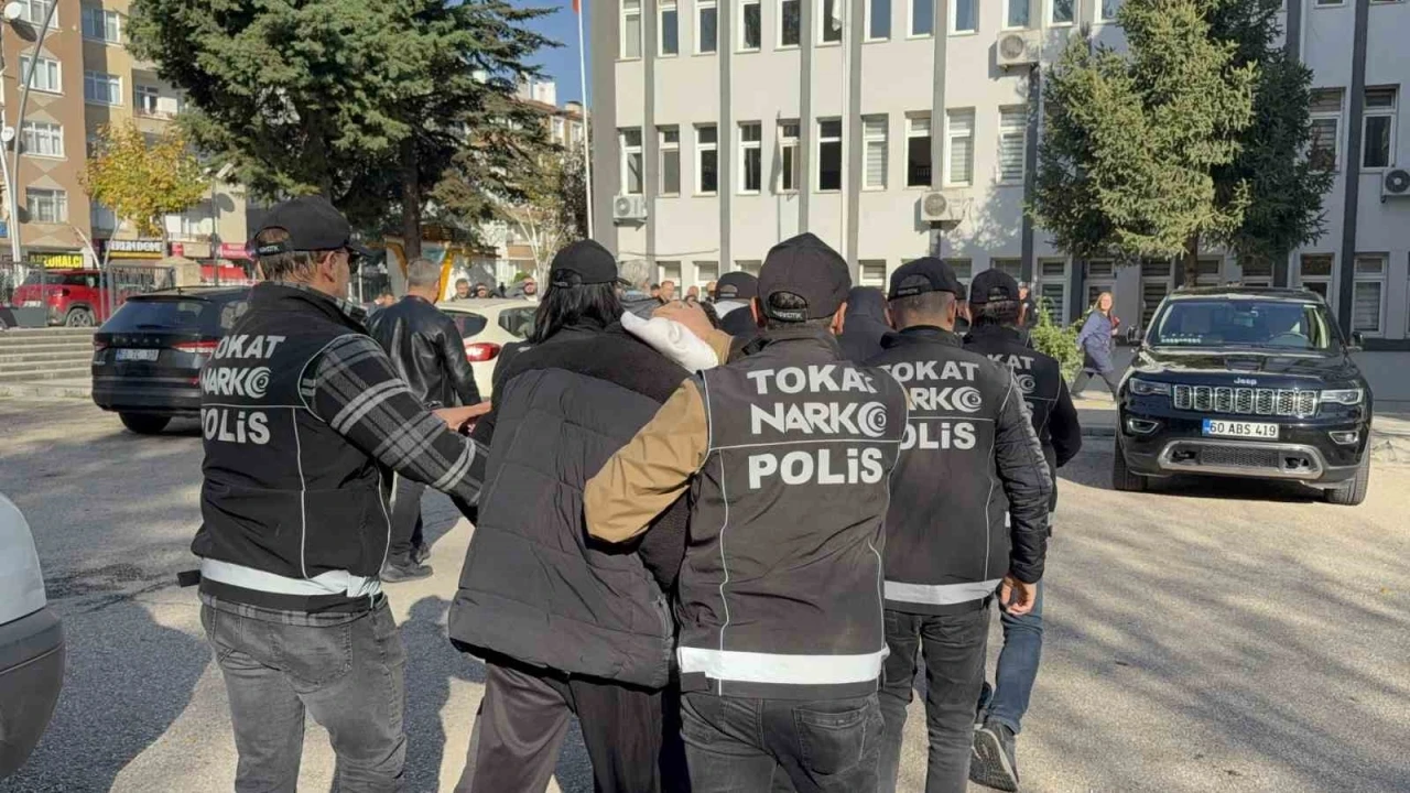 Tokat’ta narkotik operasyonu: 3 kişi tutuklandı
