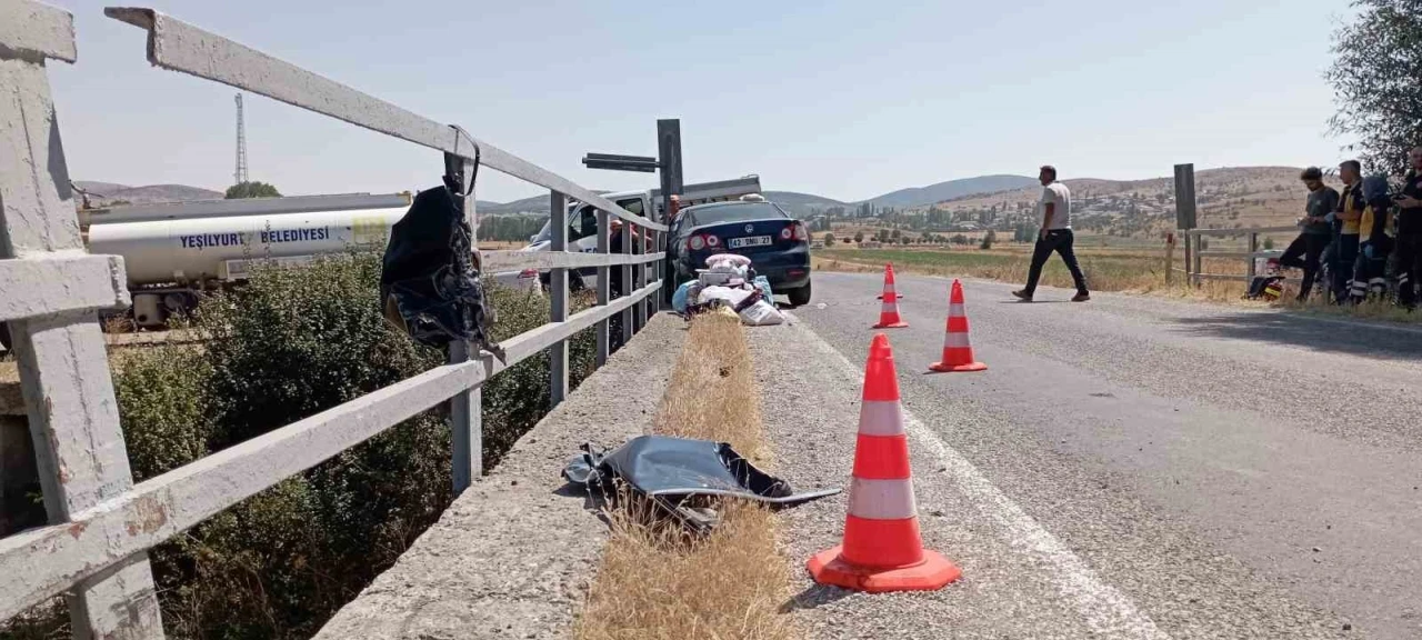 Tokat’ta otomobil bariyerlere çarptı: 1 ölü, 2 yaralı