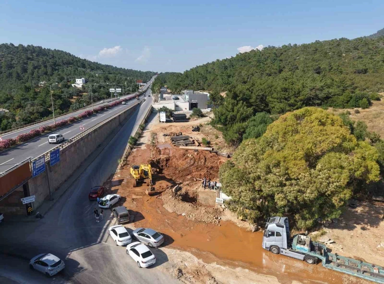 Torba ana depo hattı üçe ayrılarak Bodrum geneli s