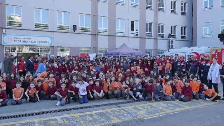 Trabzon&rsquo;da ger&ccedil;eği aratmayan tatbikat
