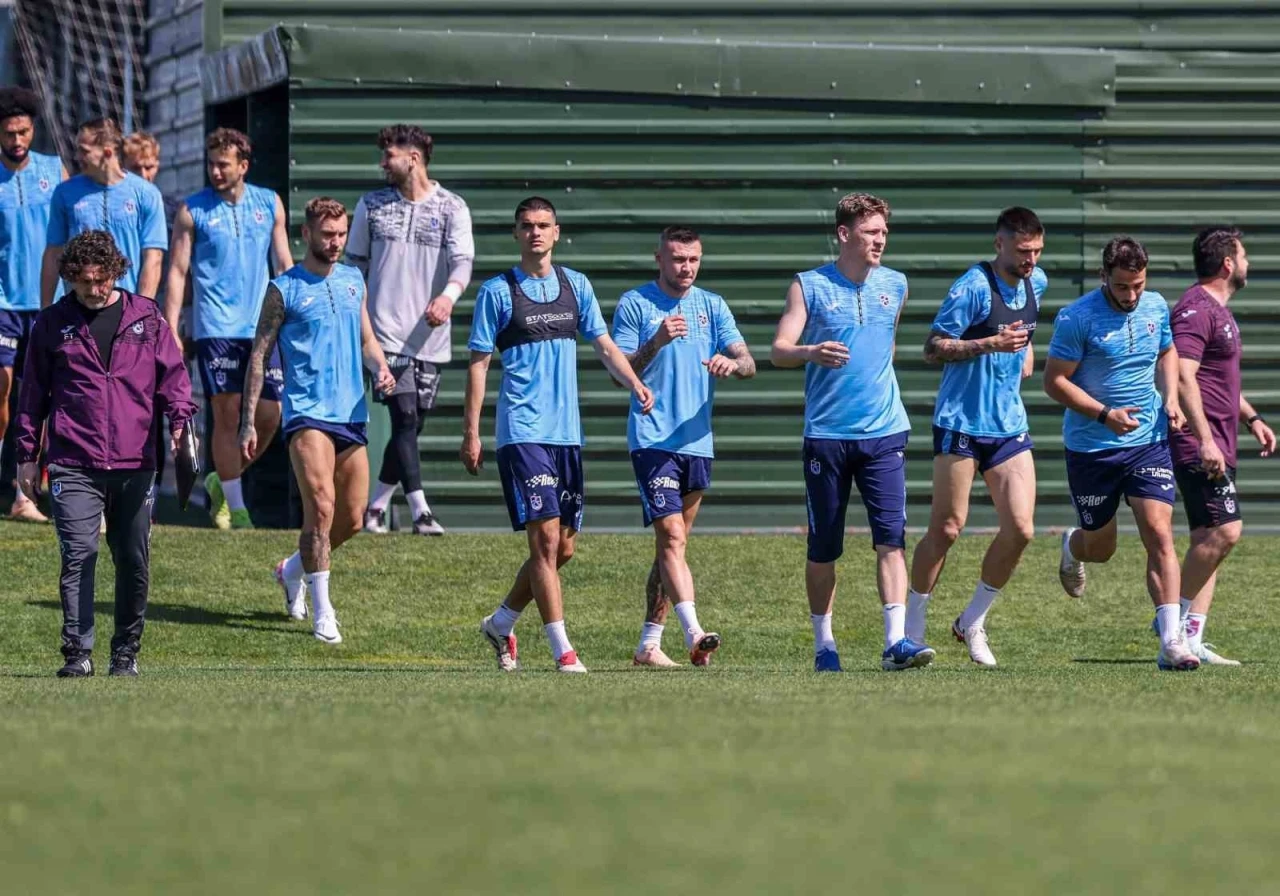 Trabzonspor, Samsunspor maçı hazırlıklarını tamamladı
