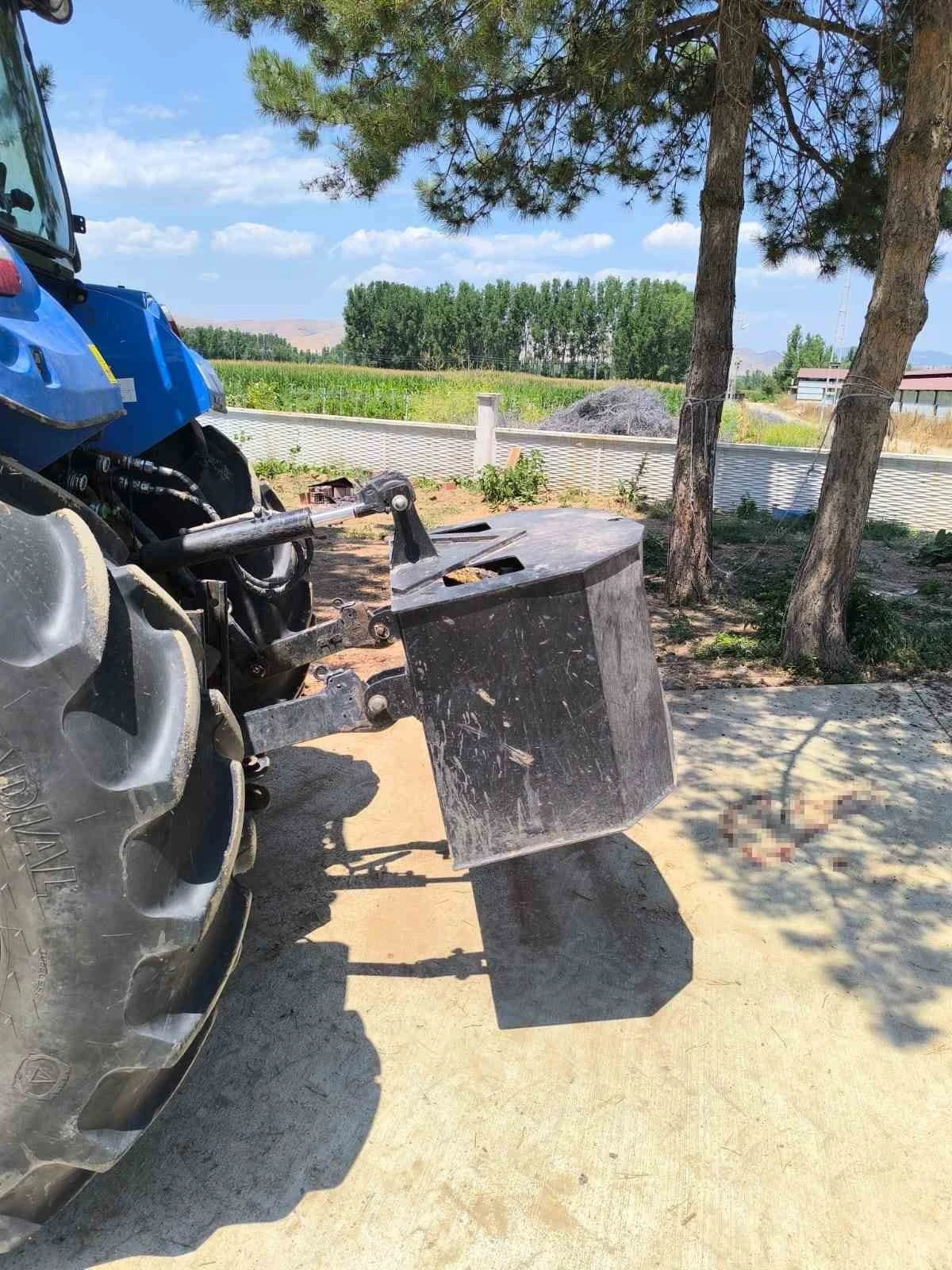 Traktörden düşen 2 yaşındaki çocuk hayatını kaybetti
