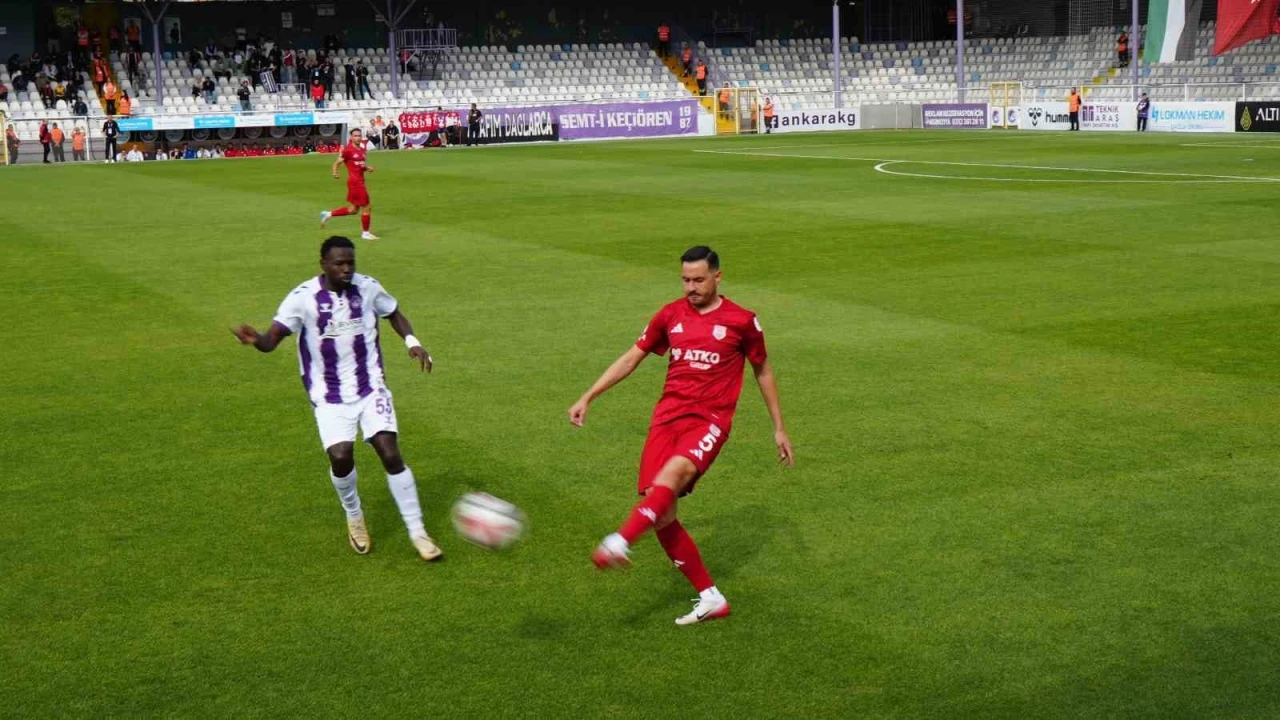 Trendyol 1. Lig: Ankara Keçiörengücü: 0 - Pendikspor: 0
