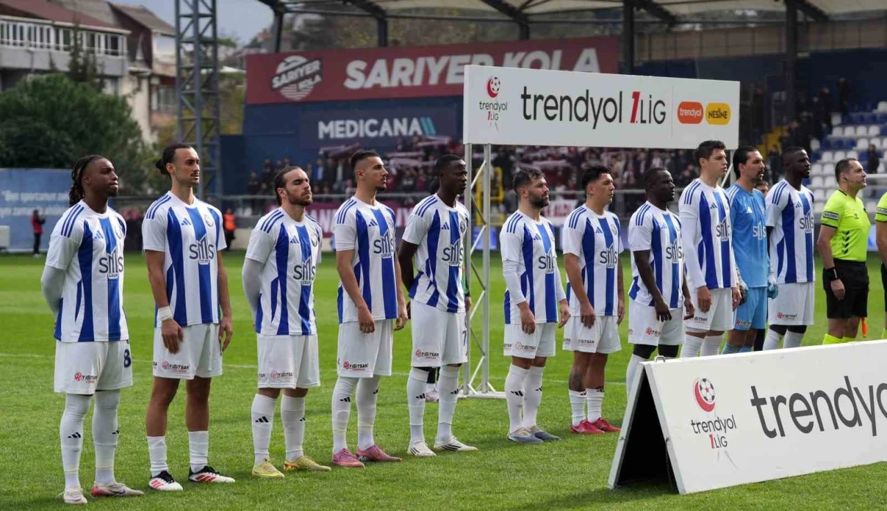 Trendyol 1. Lig: Sarıyer: 1 - Bandırmaspor: 0

