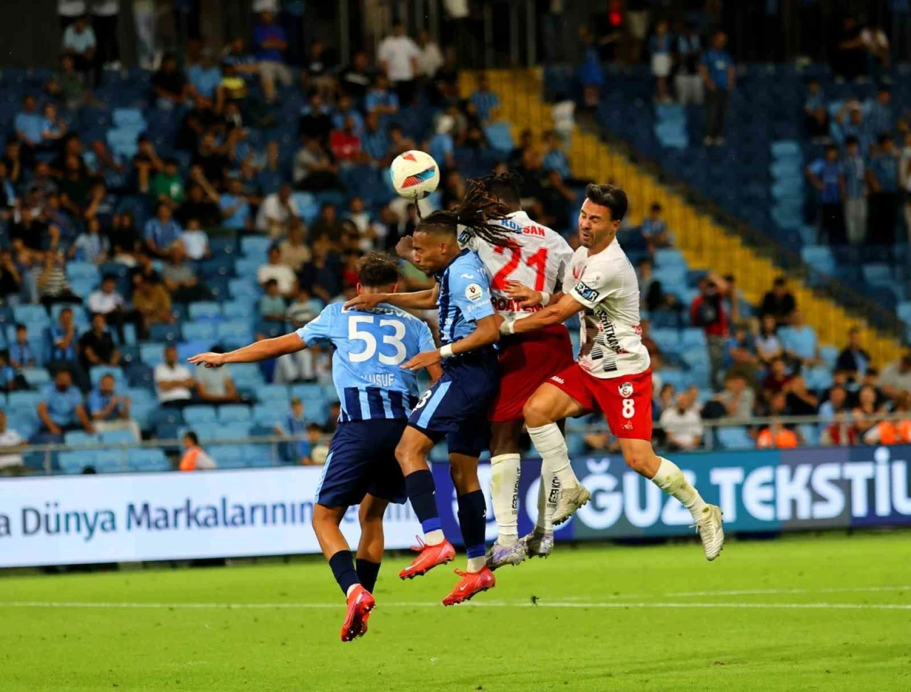 Trendyol Süper Lig: Adana Demirspor: 2 - Gaziantep FK: 2 (Maç sonucu)
