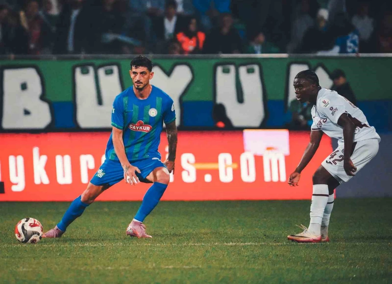 Trendyol Süper Lig: Çaykur Rizespor: 1 - Trabzonspor: 2 (Maç sonucu)
