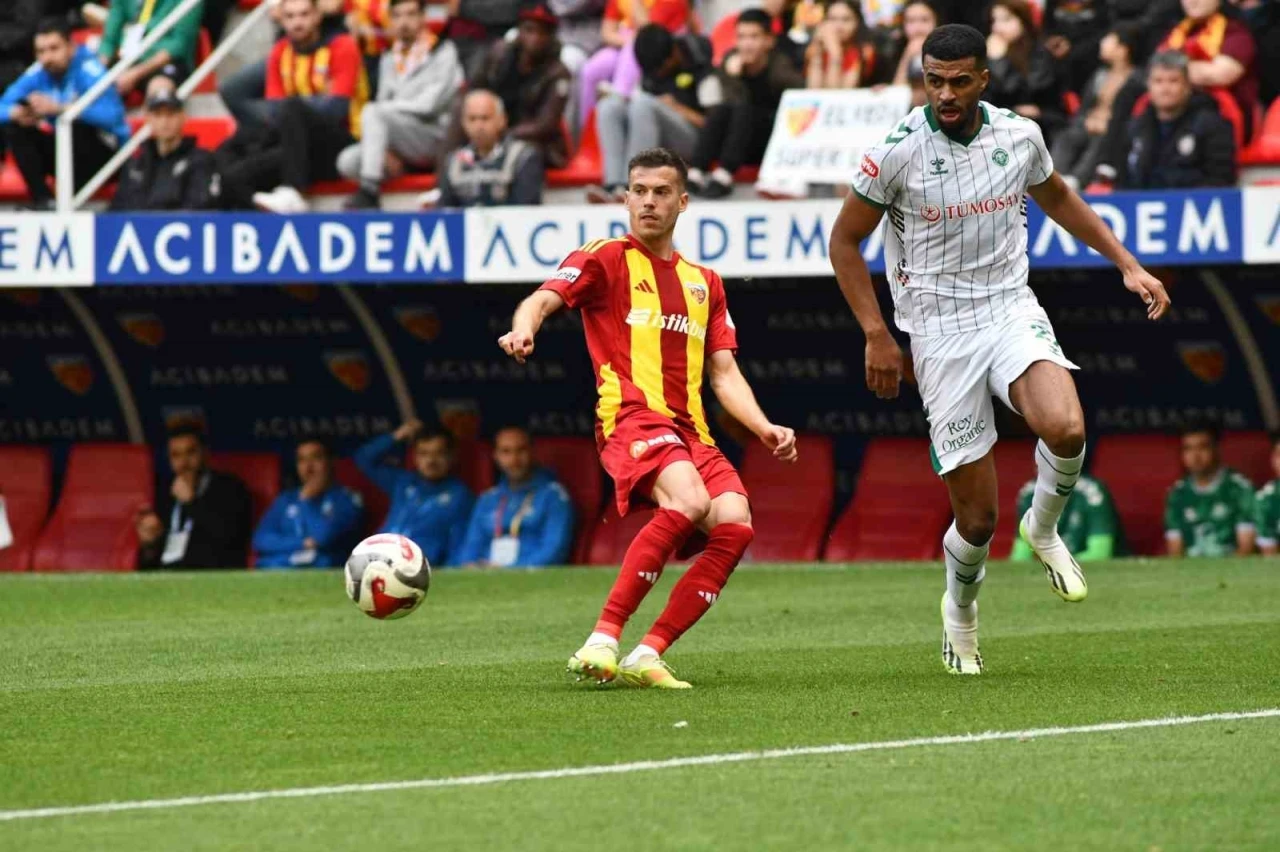 Trendyol S&uuml;per Lig: Kayserispor: 2 - Konyaspor: 1 (Ma&ccedil; Sonucu)
