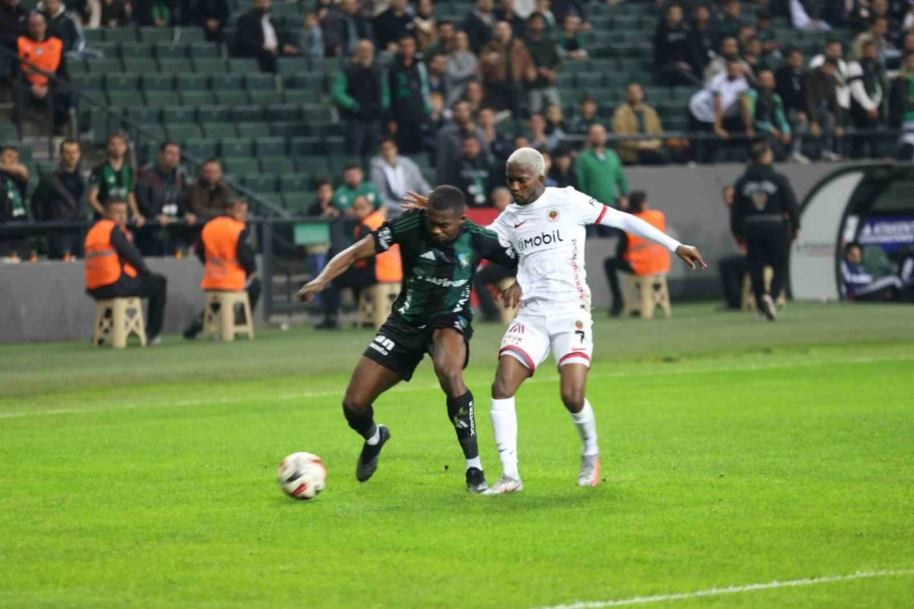 Trendyol Süper Lig: Kocaelispor: 1 - Gençlerbirliği: 0 (Maç sonucu)
