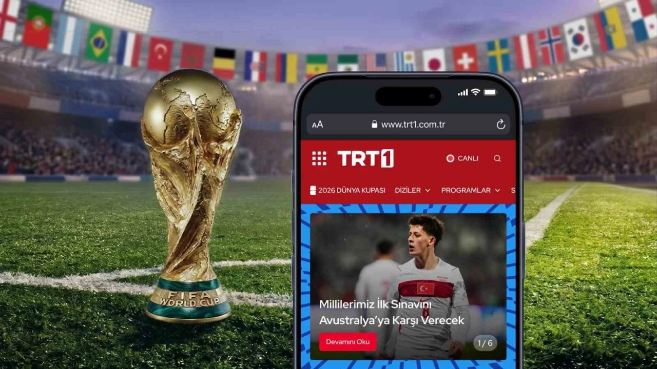 TRT 1 D&uuml;nya Kupası &ouml;zel sayfası yayında
