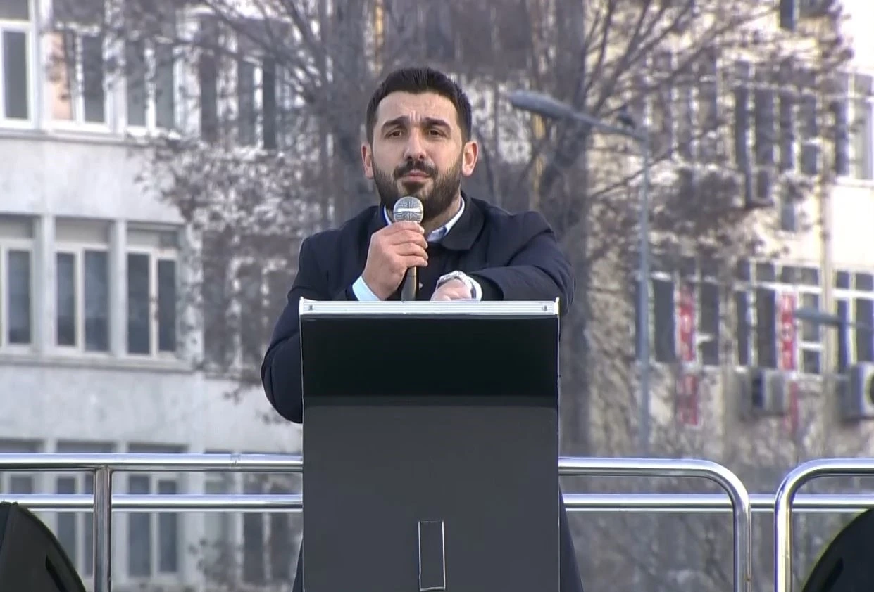 T&Uuml;GVA Başkanı Beşinci: (Filistin)" Toprağa girene kadar durmayacağız, zalimlerden olmayacağız, sizleri asla unutmayacağız"
