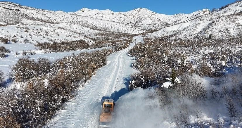Tunceli&rsquo;de 287 k&ouml;y yolu ulaşıma kapalı
