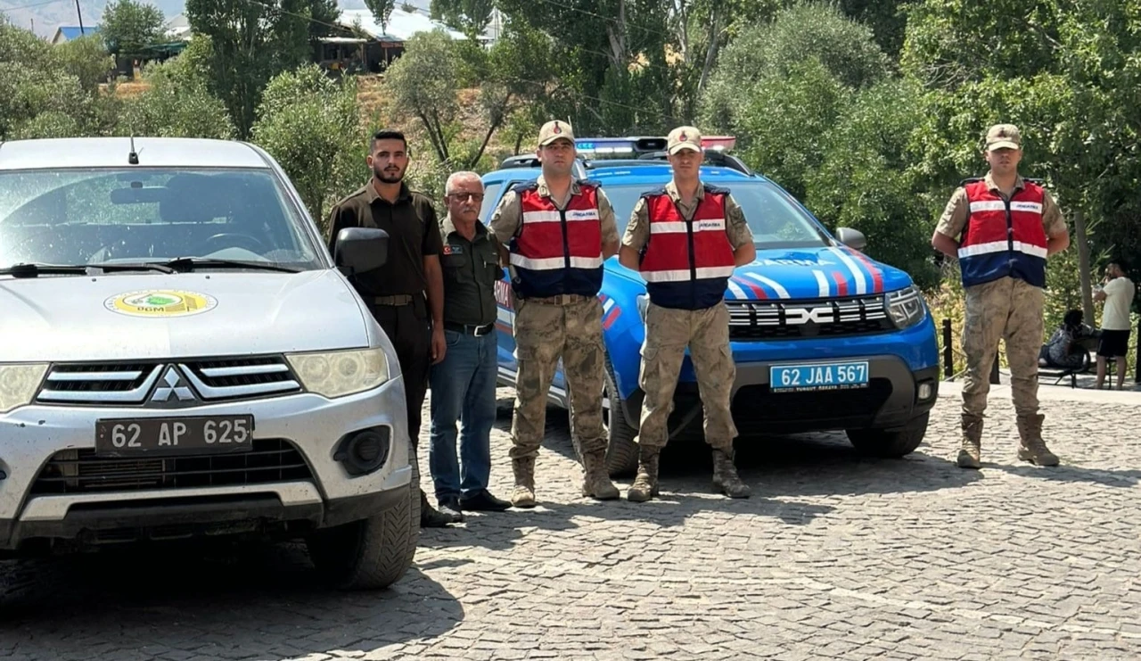 Tunceli’de jandarma ekiplerinden orman yangınları için anonslu uyarı

