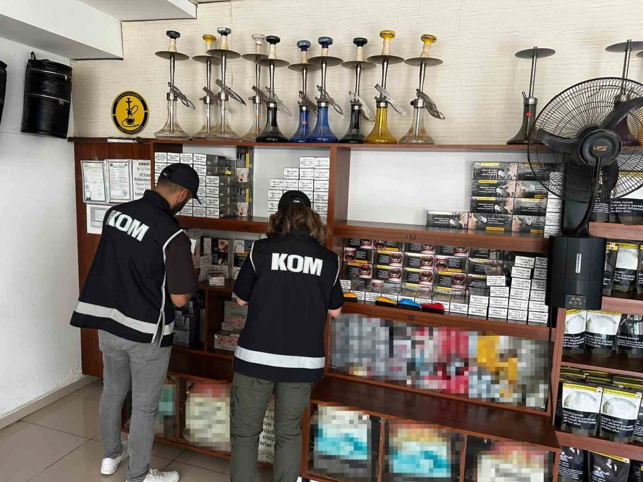 Tunceli’de kaçak tütün operasyonu: Çok sayıda ürün ele geçirildi
