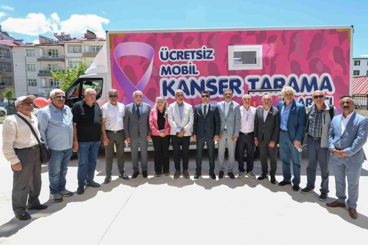 Tunceli&rsquo;de Mobil Kanser Tarama Aracı hizmete başladı
