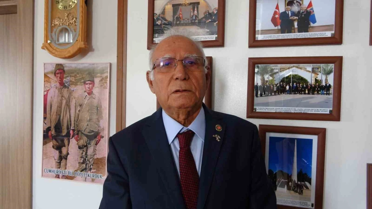 Tunceli Muharip Gaziler Derneği Başkanı Arslan: &quot;Biz barıştan yanayız&quot;
