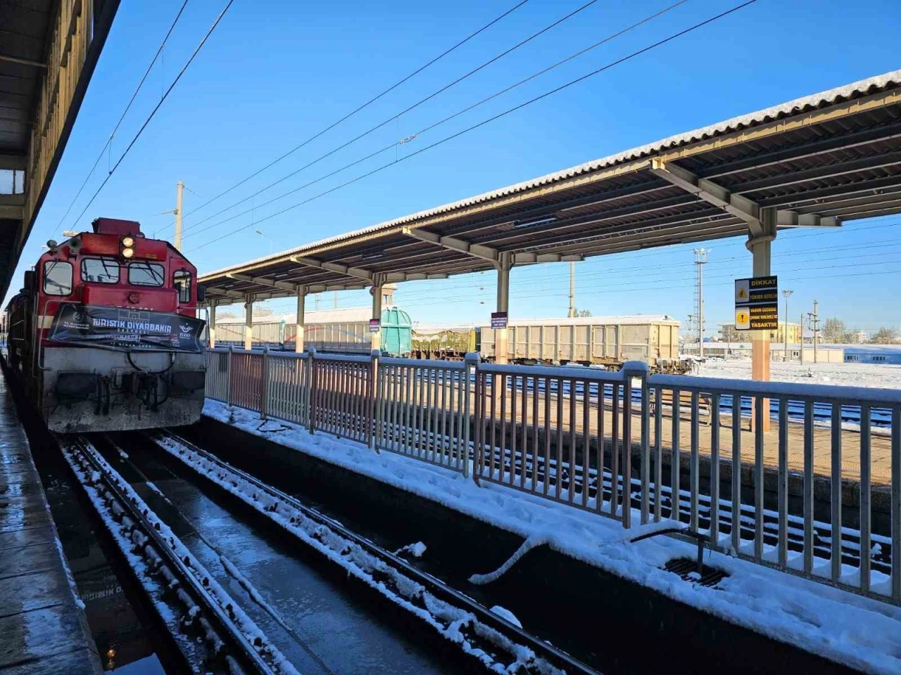 Turistik Diyarbakır Ekspresi’nin ilk durağı Malatya oldu
