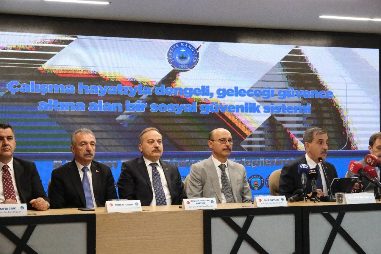 Türk Eğitim-Sen 8. Dönem Toplu Sözleşme için 100’ü aşkın talep masada
