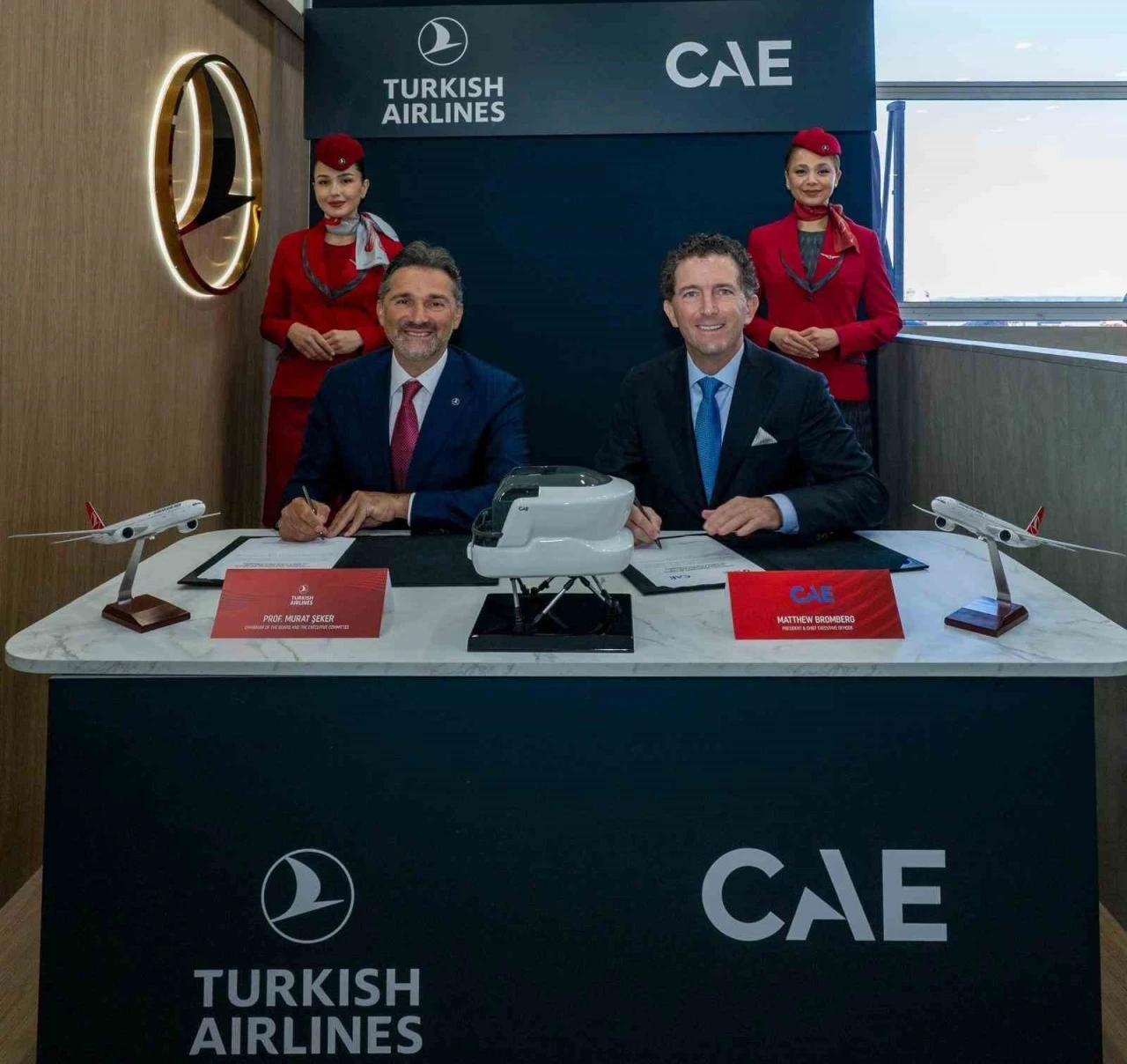 T&uuml;rk Hava Yolları, CAE ile "Sim&uuml;lat&ouml;r Tedarik S&ouml;zleşmesi" imzaladı
