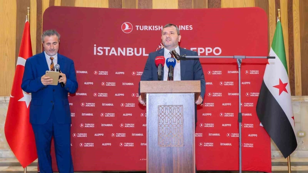 Türk Hava Yolları, Halep uçuşlarını yeniden başlattı
