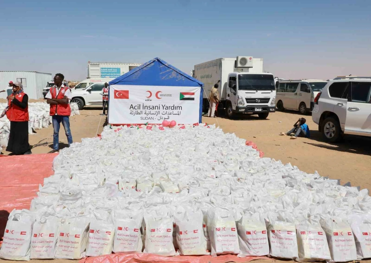 Türk Kızılay’dan Sudan’a yardım eli
