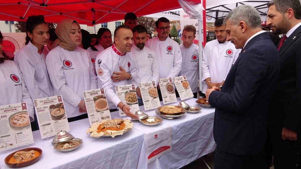 T&uuml;rk Mutfağı Haftası&rsquo;nda Yozgat&rsquo;ın geleneksel lezzetleri tanıtıldı

