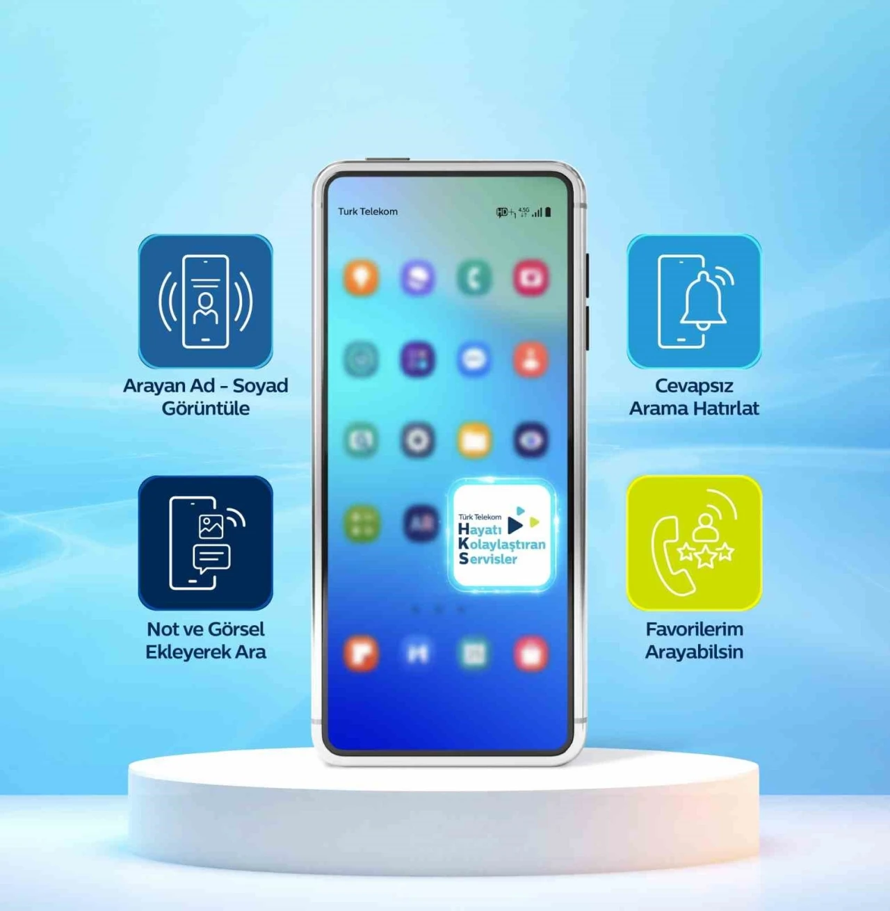 Türk Telekom mobil müşterilerine özel Hayatı Kolaylaştıran Servisler uygulaması
