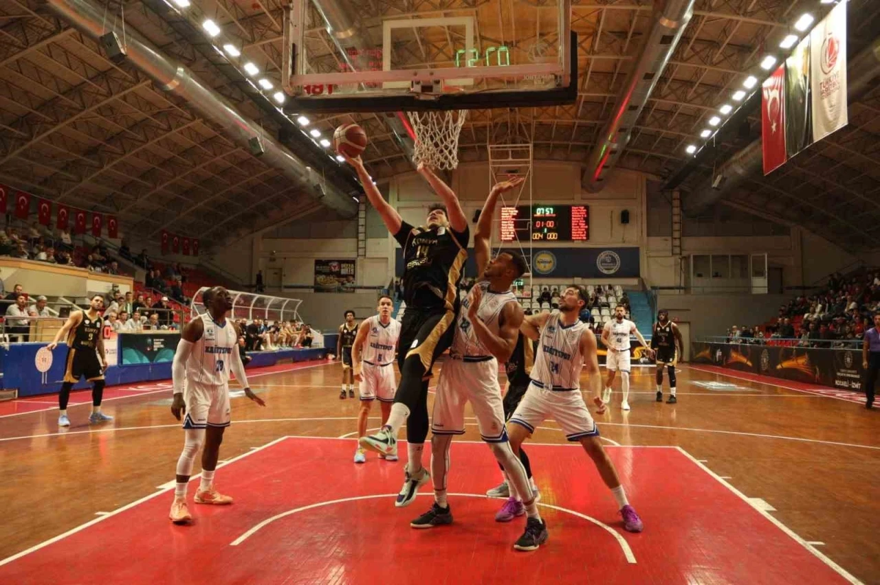 Türkiye Basketbol Ligi: Kocaeli BŞB Kağıtspor: 65 - Konya Büyükşehir Belediyesi: 75
