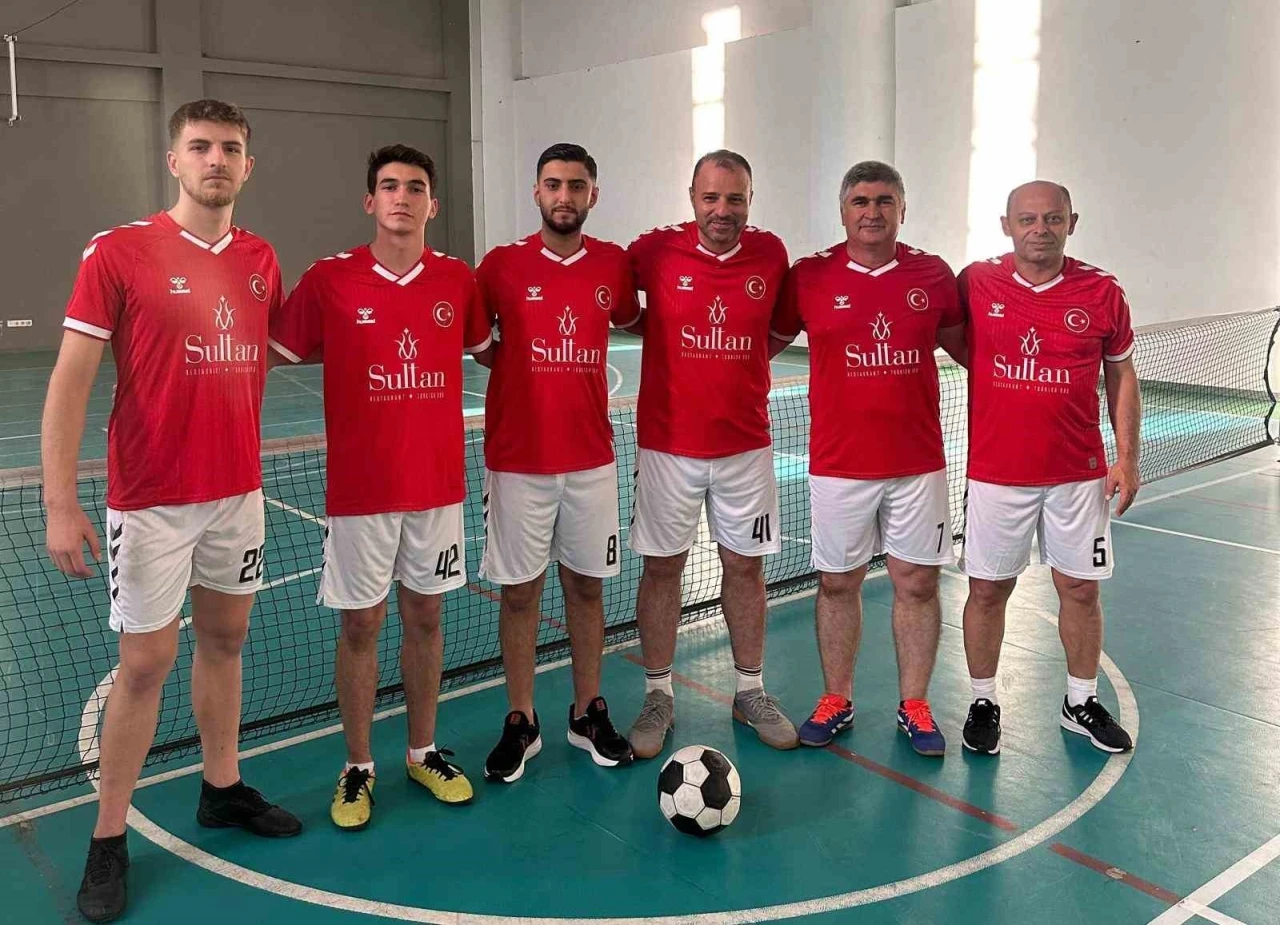 Türkiye Futnet Milli Takımı, Avrupa şampiyonasına gidiyor
