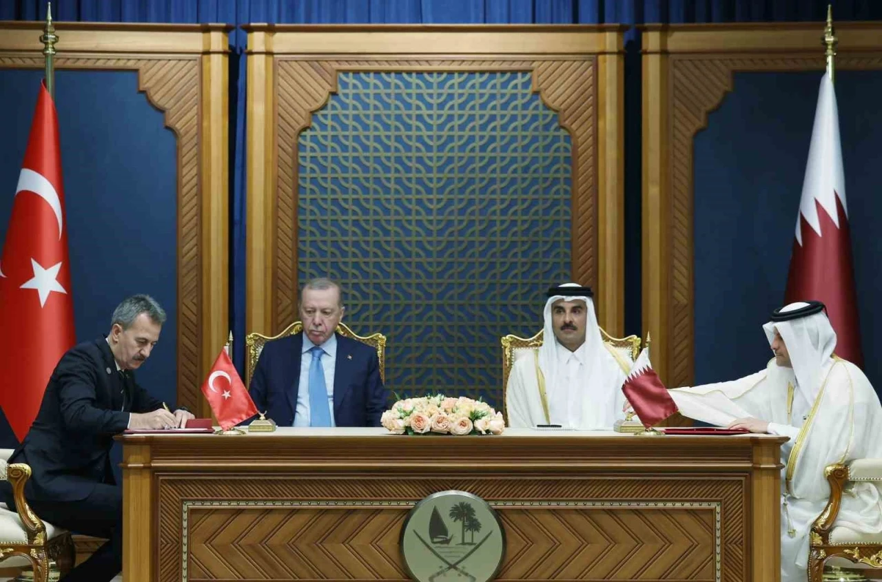 Türkiye ile Katar arasında ortak bildiri ve anlaşmalar imzalandı
