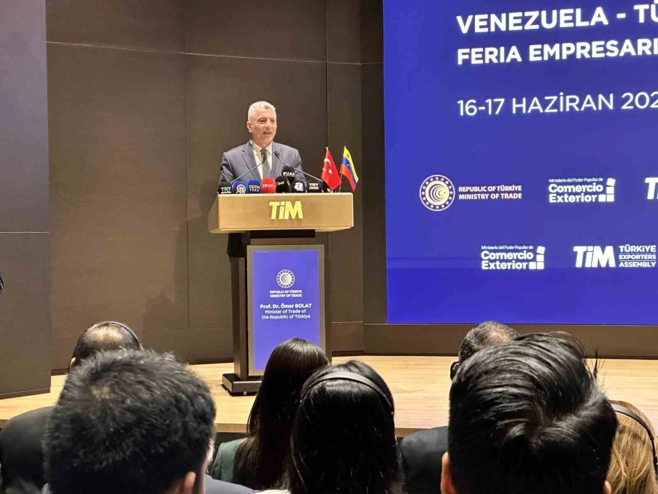 Türkiye ile Venezuela arasında ticaret hacmi hedefi 3 milyar dolar
