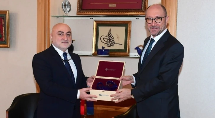 T&uuml;rkiye Katılım Bankaları Birliği Genel Sekreteri Vural&rsquo;dan Anadolu &Uuml;niversitesi Rekt&ouml;r&uuml; Prof. Dr. Fuat Erdal&rsquo;a ziyaret
