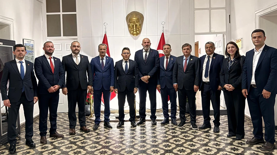 Türkiye Muhtarlar Konfederasyonu’ndan Kaymakam Kaya’ya ziyaret