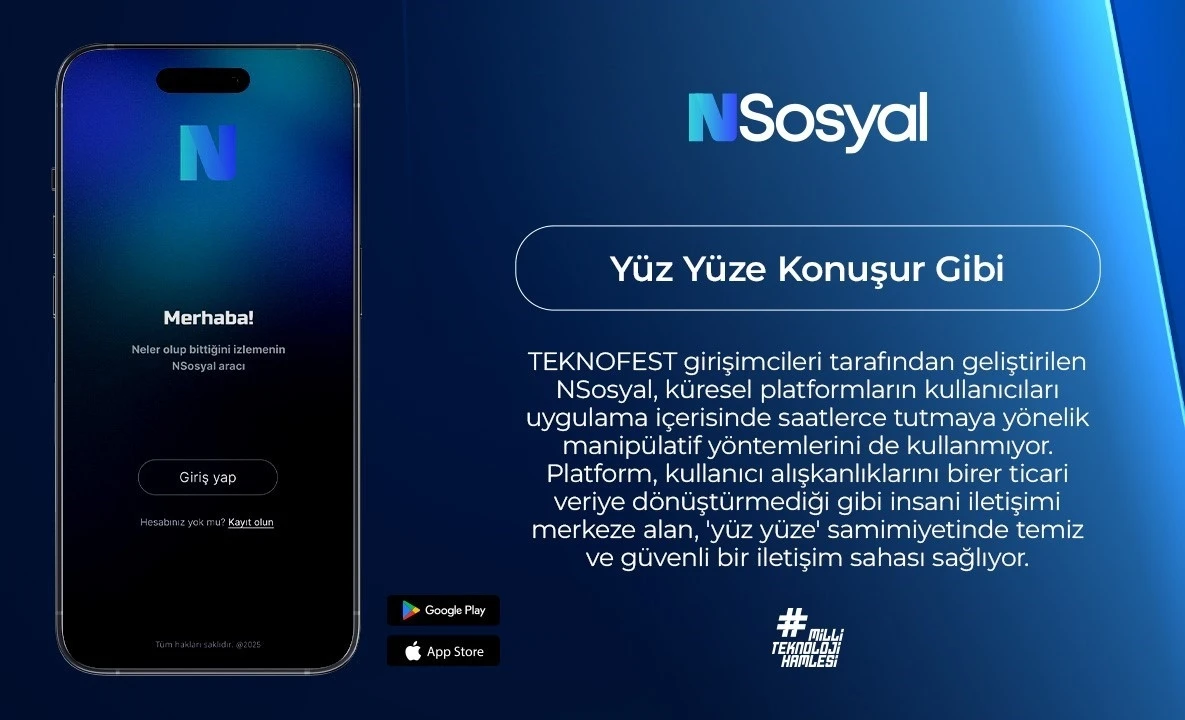 T&uuml;rkiye&rsquo;nin yeni nesil sosyal medya platformu NSosyal 1,7 milyon kullanıcıyı aştı
