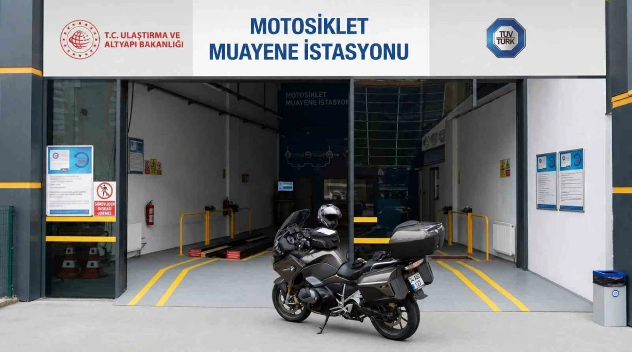 T&Uuml;VT&Uuml;RK&rsquo;ten motosiklet s&uuml;r&uuml;c&uuml;lerine g&uuml;venli s&uuml;r&uuml;ş i&ccedil;in muayene &ccedil;ağrısı
