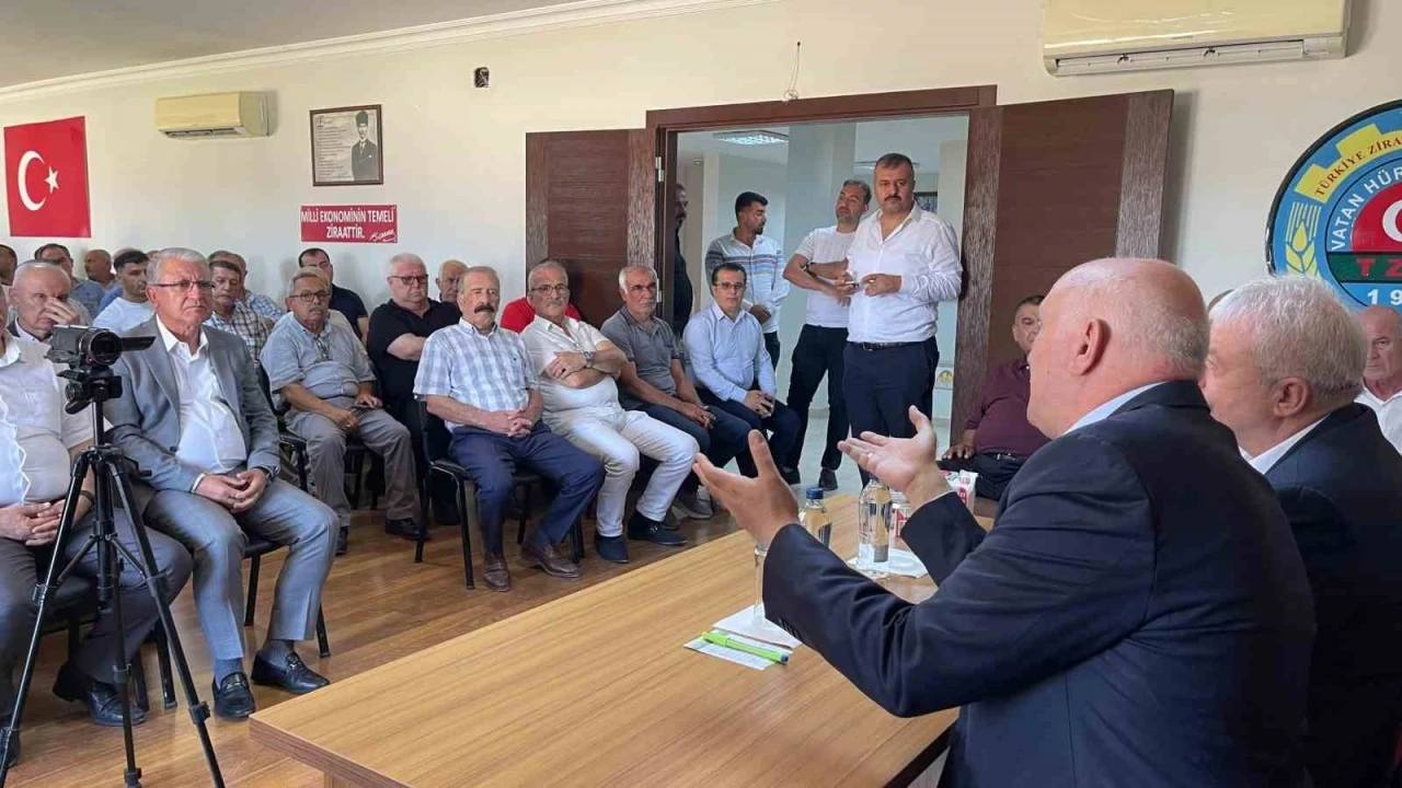 TZOB Başkanı Bayraktar: &quot;Türkiye su fakiri bir ülke olma yolunda gidiyor&quot;
