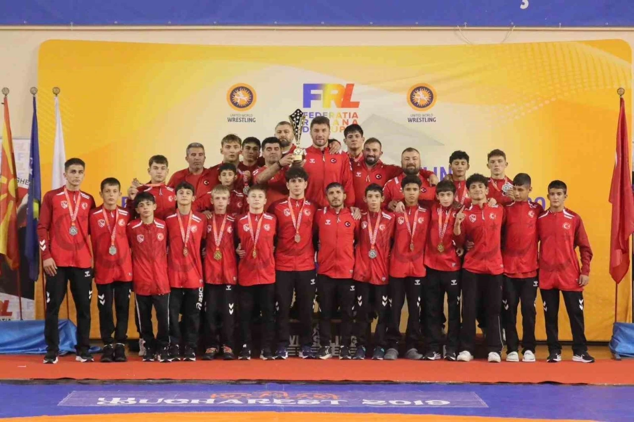 U15 Güreş Milli Takımlarından Balkan Şampiyonası’nda büyük başarı
