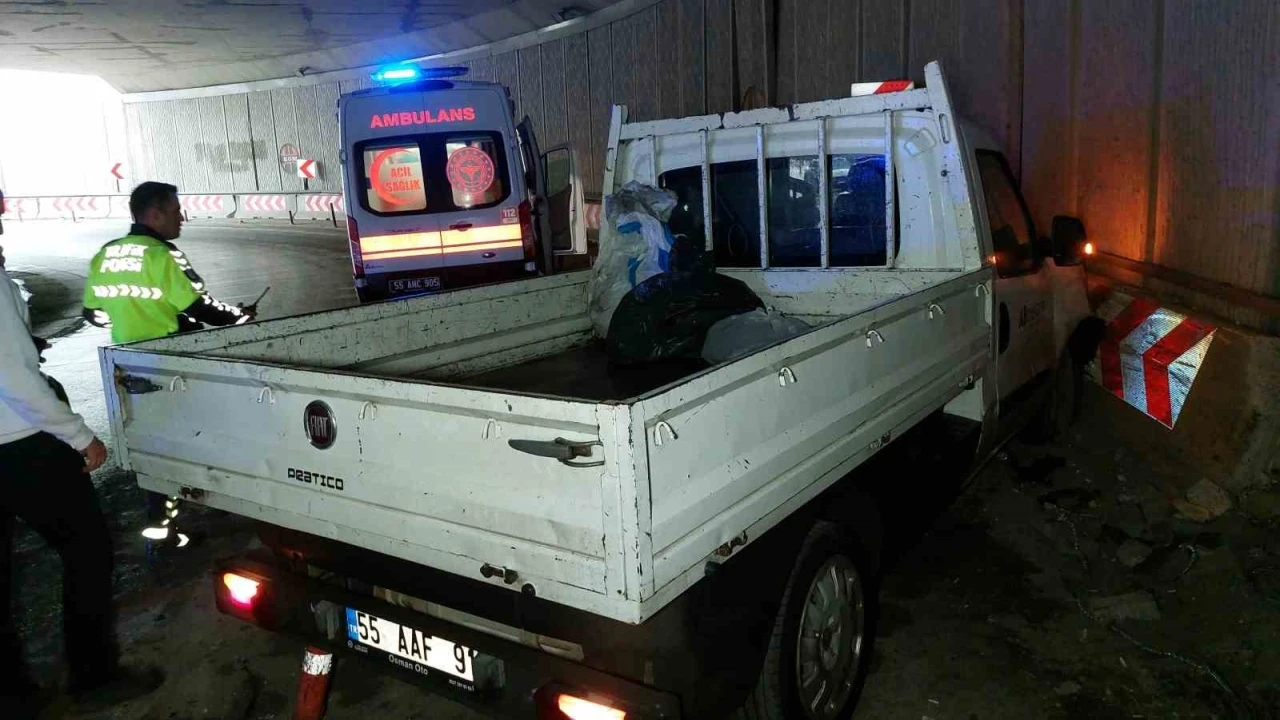 ’Ucube Kavşak’ta 2 ayrı kaza: 4 yaralı
