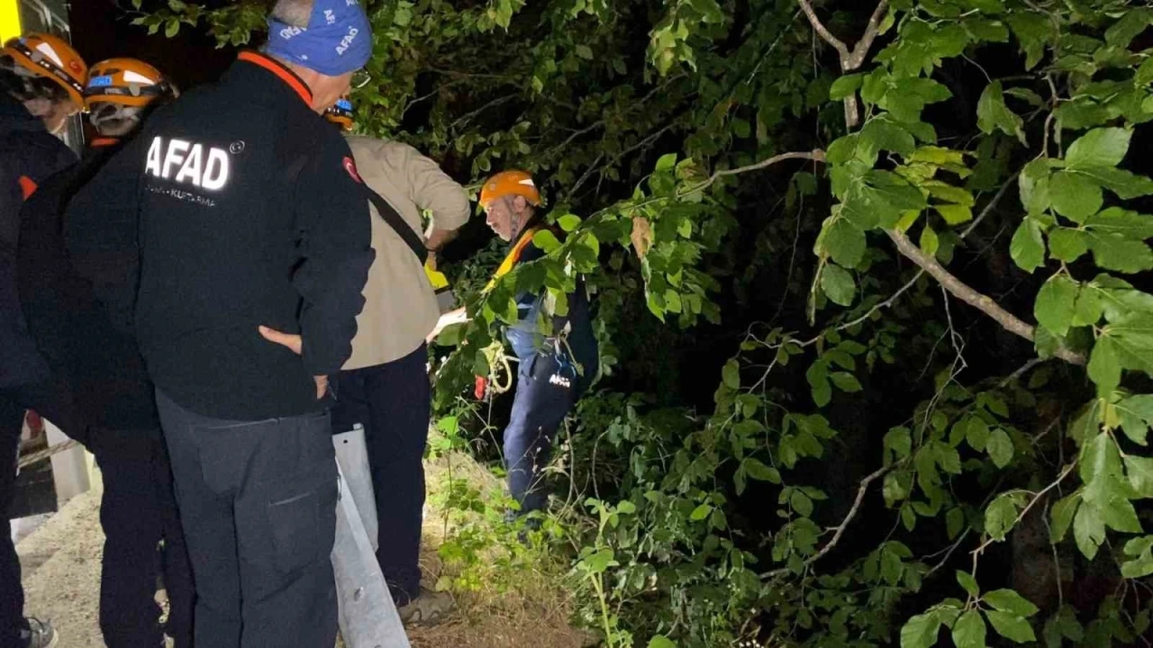 U&ccedil;urum kenarında bulunan motosiklet ekipleri harekete ge&ccedil;irdi
