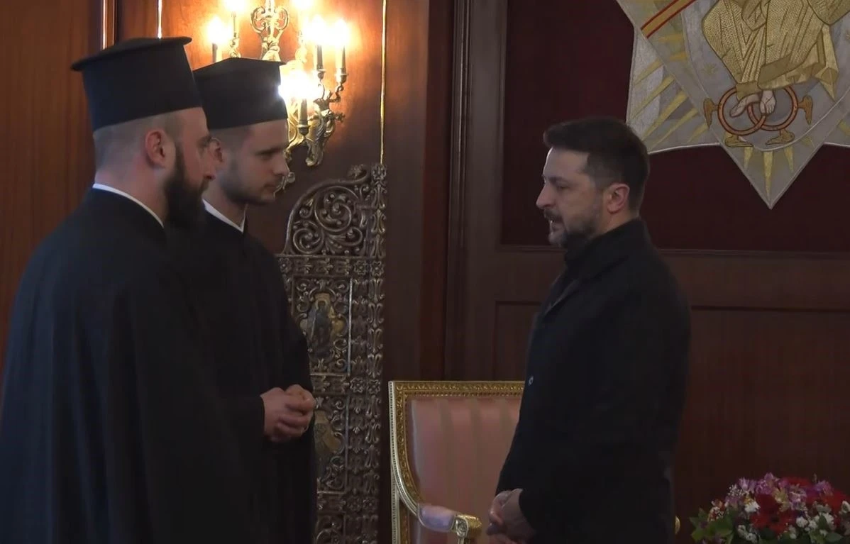 Ukrayna Devlet Başkanı Zelenskiy&rsquo;den Rum Patrikhanesi&rsquo;ne ziyaret
