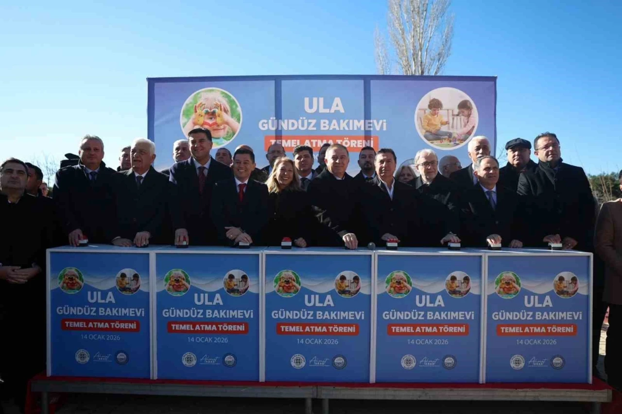 Ula G&uuml;nd&uuml;z Bakımevinin temeli atıldı
