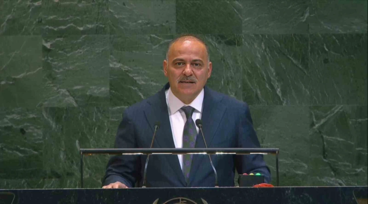 Ulaştırma ve Altyapı Bakan Yardımcısı Sayan&rsquo;dan BM&rsquo;de Gazze tepkisi
