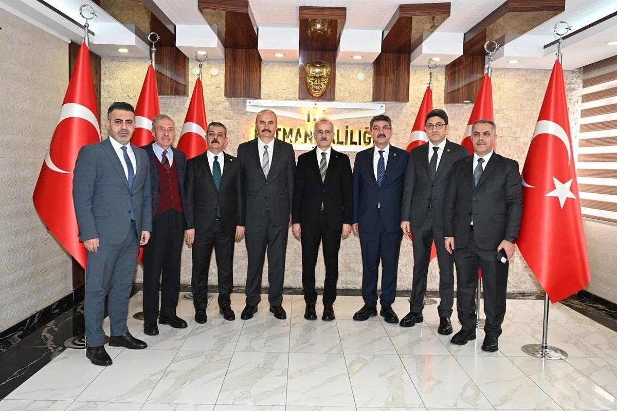 Ulaştırma ve Altyapı Bakanı Uraloğlu Batman&rsquo;da
