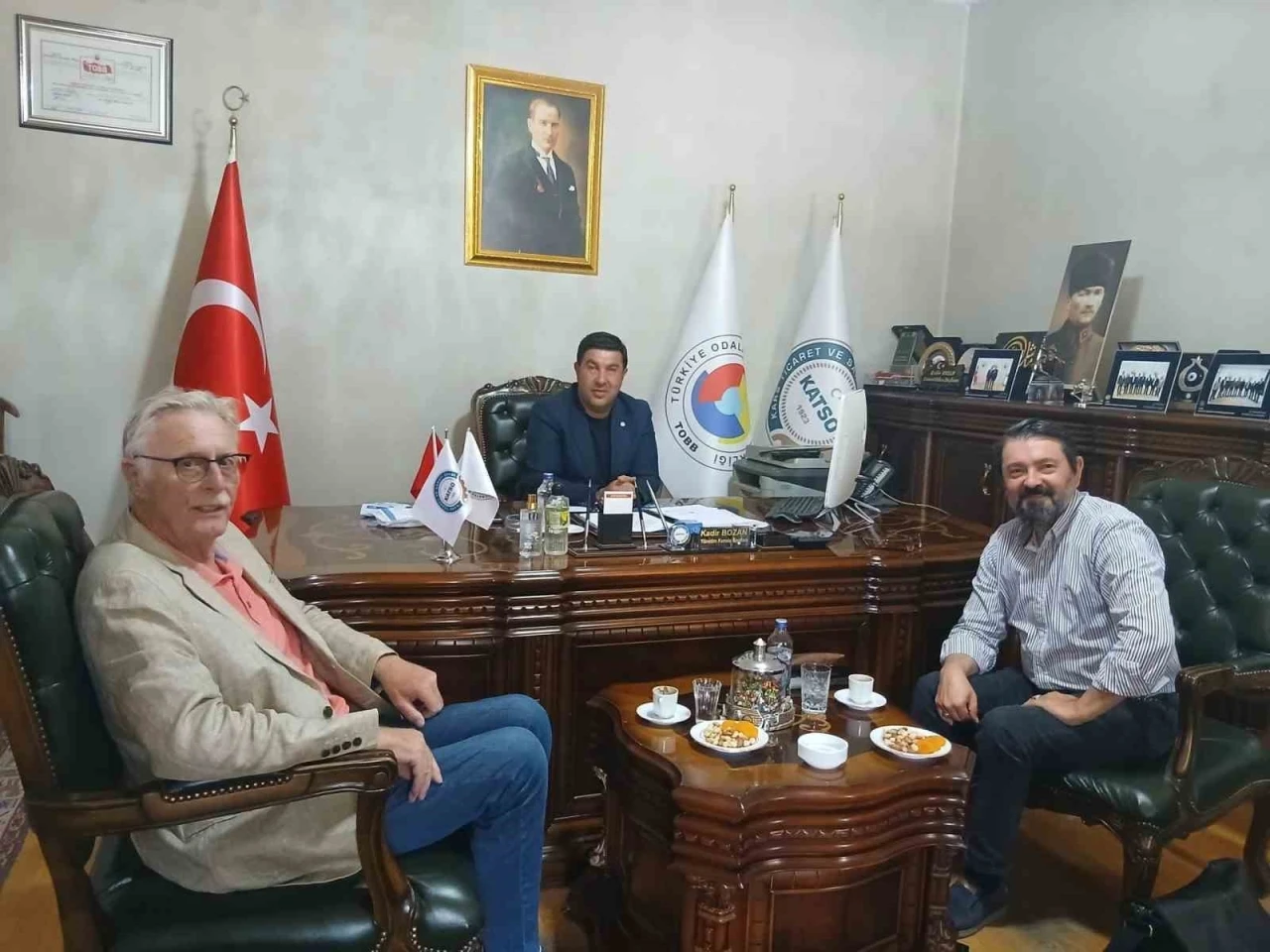 Uluslar arası İşletmeler Enstitüsü’nden KATSO’ya ziyaret
