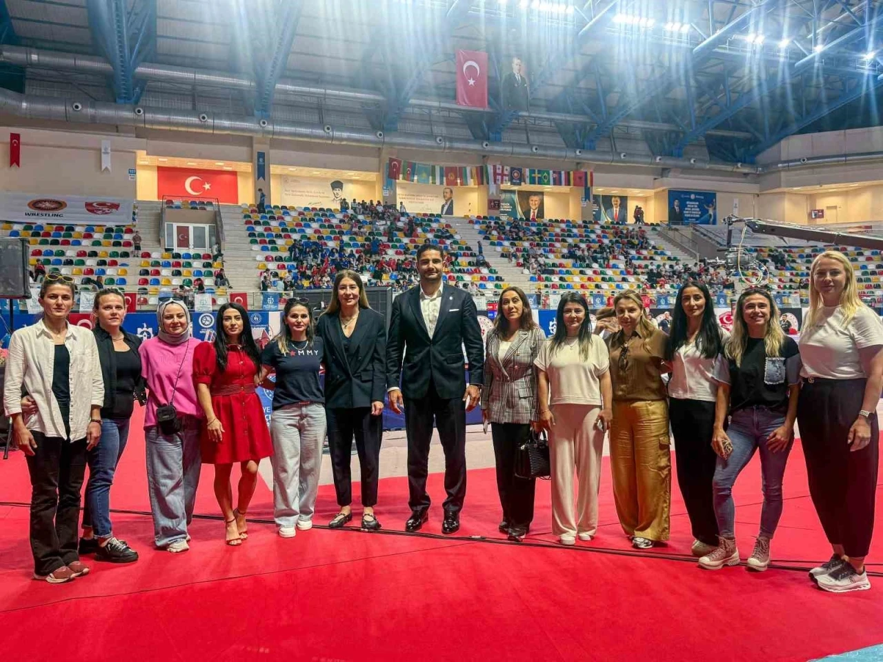 Uluslararası Yaşar Doğu, Vehbi Emre ve Hamit Kaplan Güreş Turnuvası’nda ikinci gün sona erdi
