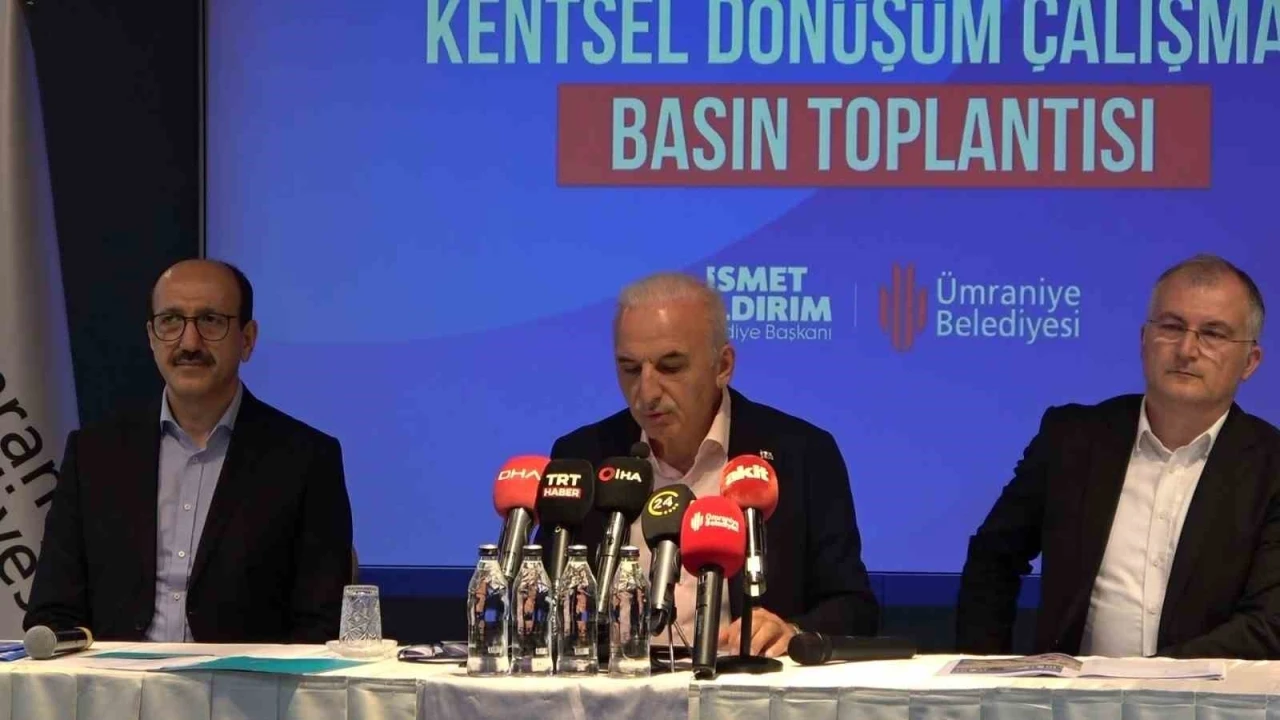 Ümraniye Belediye Başkanı İsmet Yıldırım’dan kentsel dönüşüm mesajı: &quot;Önce insan&quot;
