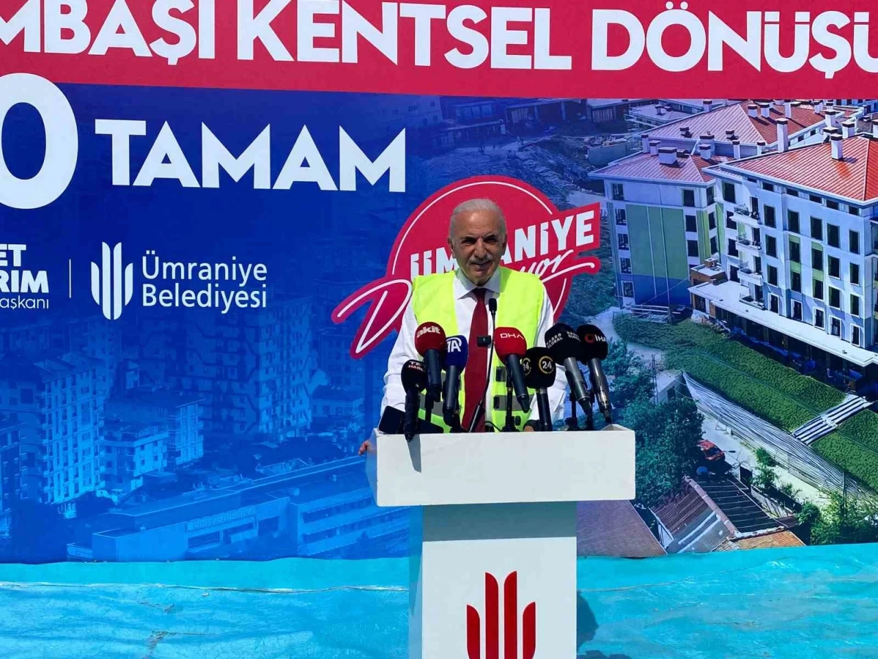 Ümraniye’de kentsel dönüşüm hızla devam ediyor: Örnek daireler ziyarete açıldı
