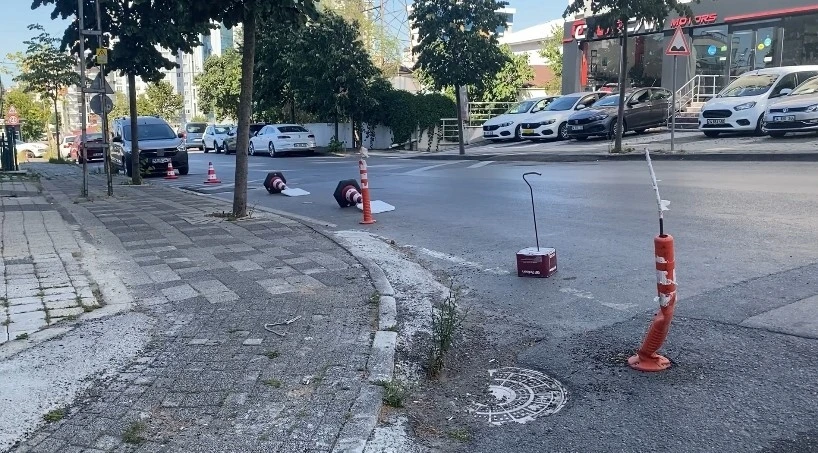 Ümraniye’de silahlı yaralama kamerada
